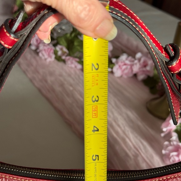 Dooney & Bourke vintage red leather bag - Picture 10 of 13